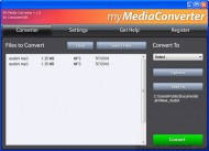 My Media Converter screenshot